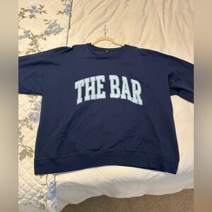 The Bar Sweatshirt worn once. Size 2x. Has been washed. I hang dry.